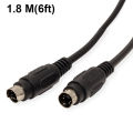 Onn S-Video Cable 6ft CRT TV DVD | VHS Players Classic Gaming Systems SVideo Cable 1.8M. 