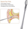 SP Dealz 6 pcs Ear Wax Removal Kit - Ear Q Tip Pick Curette Cleaning Reusable Earwax Cleaner Remover Medical Grade Stainless Steel Tool. 