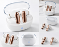 New M10 M04 Stereo Wireless Bluetooth Headset air pod handfree earbuds airdots Hanging Ear Unisex Driving Can Answer The Phone Long Standby 1 Minute Fast Charge Single Headsr. 