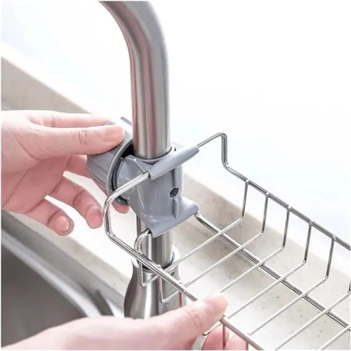 Sponge%20Holder%20for%20Kitchen%20Stainless%20Steel%20Faucet%20Rack%20Adjustable%20Sink%20Caddy%20Organizer%20Soap%20Drainer%20Bathroom%20Accessories%20-%20Image%205