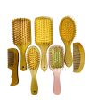 1 PC 100% Bamboo Hair Brush Square Brushes for Hair, Wood Hair Brush,Combs Large Square Paddle Brush Wood Massage Brush with Wood Bristles, Soft Paddle Styling Brush, Wood Brush, Male Brush,Hairbrush for Women. 