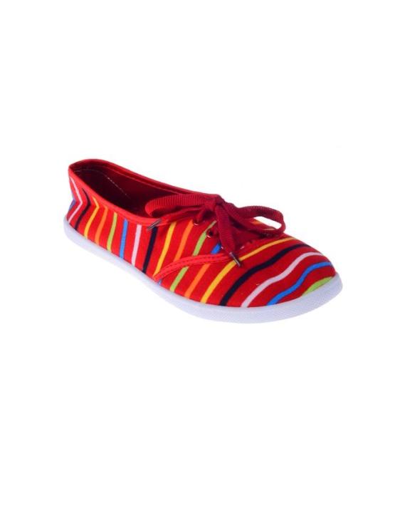 Red%20Canvas%20Slip%20On%20Rubber%20Dye%20Toms%20For%20Women%20-%20II246%20-%20Image%203