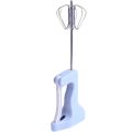 Egg beater household Mini semi-automatic manual hand-held cream whisk Stainless steel egg beater. 