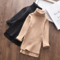 Bear Leader New Christmas Pure Color Fall Winter Boy Girl Kid Thick Turtleneck Shirts High Collar Pullover Sweater Long Sweater. 