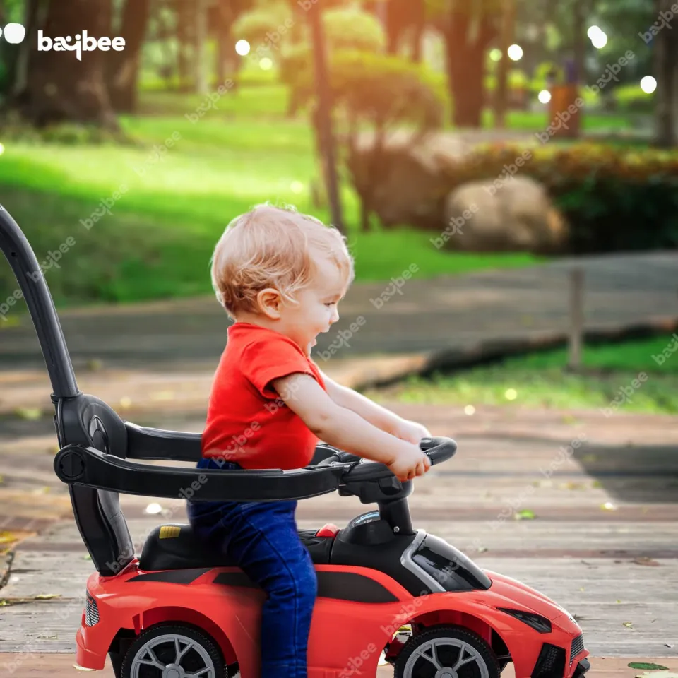 Baybee Kids Ride On Push Car Toy for Babies with Music Parent