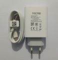 Tecno 33W Original Charger, Fast Charging, 1 USB Port, Model U330TEA/U330TEB. 