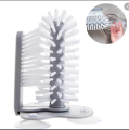 Suction Wall Lazy Cup Brush Glass Cleaning Brush Kitchen 360 Rotating. 