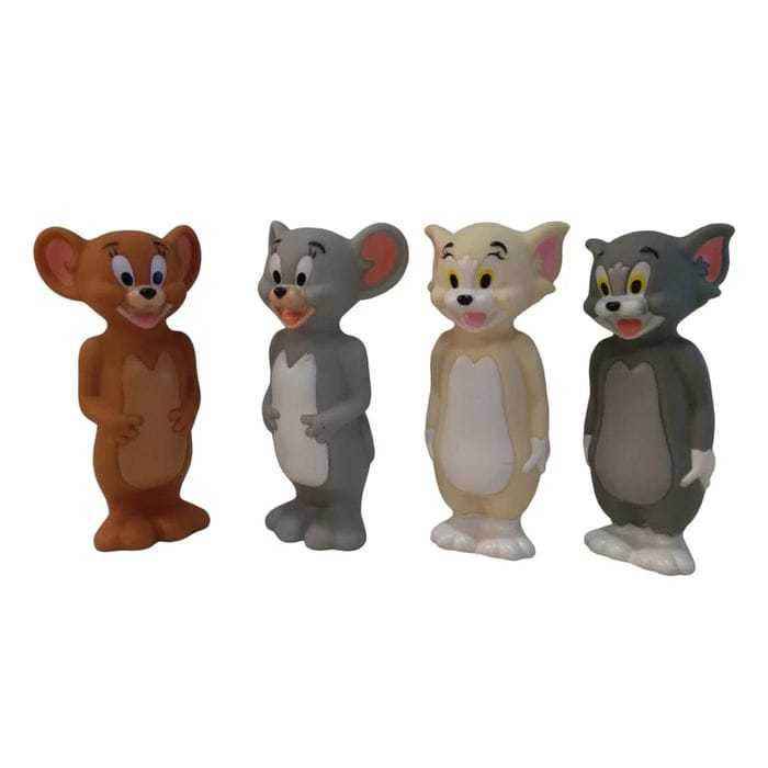 Tom & Jerry Chuchu Pack of 4 pcs tom cat chu chu toys