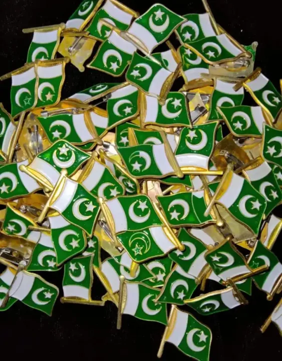 Pakistan%20Flag%20Metal%20Badge%20100%20pieces%20%7C%20Lapel%20Pin%20%7C%20Badge%20For%20Pakistani%20%7C%2014%20August%20Badge%20-%20Image%207