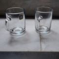 6 Pcs Transparent Plain Tea Cups Coffee Glass Mugs 220ml. 