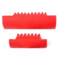 2pcs Large & Small Wood Graining Tool DIY Wall Floor Painting Effects Wood Grain Rubber for Home Decoration Hand Tools. 