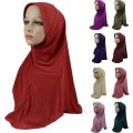 One Piece Amira Muslim Women Instant Scarf Jersey Hijab Turban Overheads Niqab Islamic Headscarf Wrap Shawls Prayer Hijabs Cap. 