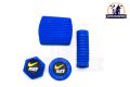 4 Pcs Fancy Rubber Cover Set of Kick Chain Cover Handle Nut Brake Pedal Decoration for Honda Chinese 70cc Bikes. 