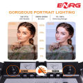 Energy - ENRG LED Ring Light 18 Inch \ 45 cm with 7.5ft Metal Tripod Stand Carry Bag And Adjustable Phone Holder. 