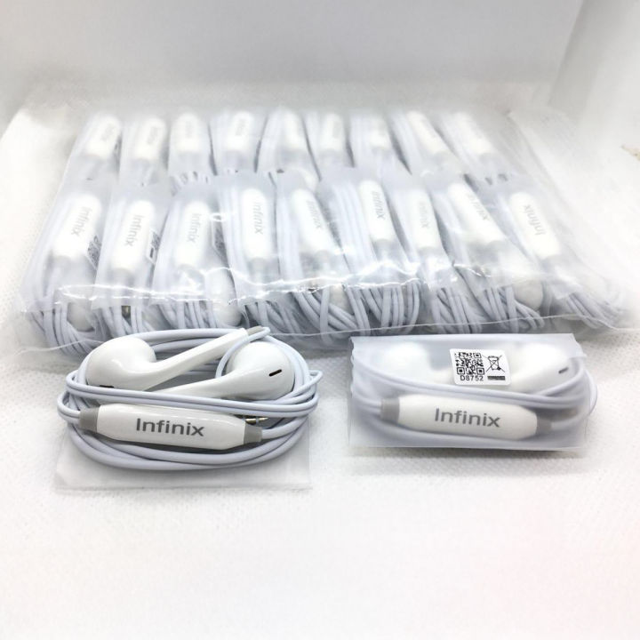 Infinix Original Handsfree Earphones with Mic for Android Mobile – Best Sound Quality
