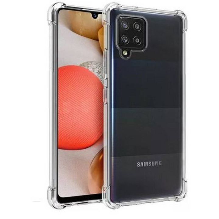 Samsung A12 Case,  Back Cover Case  Shockproof Soft TPU Case  Cushioned Edges for Ultimate Protection (Transparent)