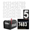 3pcs Nanofilm License Plate Sticker Waterproof Invisible Digital Sticker Reflective Digital Number Label Car Decorative Supplies. 