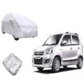 Wagon R Topcover Silver parachute Car Cover Dust and Waterproof. 