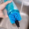 Stainless Steel Water Bottle Cleaning Brush Set,Long Handle Bottle Cleaner Set, Built for Narrow Neck Bottles. 
