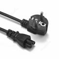 Laptop Power Cable 1.2m EU Plug IEC C5 Power Adapter Extension Cord For Asus Dell HP Notebook TV Monitor PC Computer Printer. 