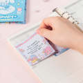 Sanrio Characters - Notepad Sticky Note & Sticker Set. 