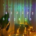 Manufacturers wholesale led wishing balls, solar string lights, curtain lights, starry lights, decorative round ball lights, holiday lights. 