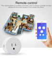 WiFi Smart Socket Remote Control eWeLink APP Timing Plug Voice Control Socket US Plug High-fidelity design exquisite workmanship. 