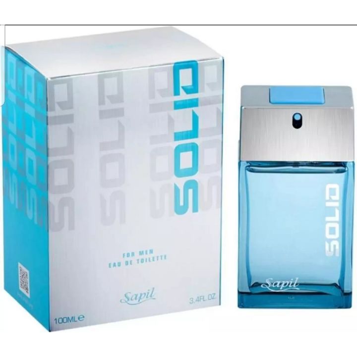 Solid Blue For Men Eau De Toilette Perfume 100ML