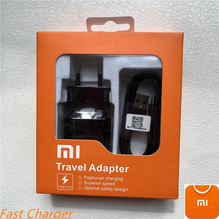 Original XIAOMI Fast Charger 12V/1.5A QC3.0 Adapter USB TYPE C Data Cable For Mi F1 A1 A2 5 6 8 9 SE Redmi S1 S2 Note 7 k20 Pro