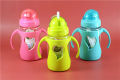 Kids Water Bottle Beaker Sipper with straw Sipper Bottle with Handle for Kids Boys and Girls Feeder for Infants Water Bottle Air Tight bottle with Handle. 