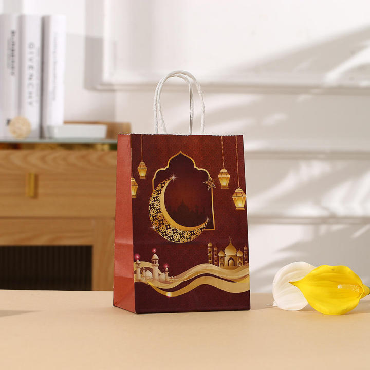 Gift Packaging Ramadan Bags Festive Design Paper Bag Ramadan