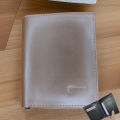 Slim Genuine Cow Leather Wallet for Men Vertical Wallets Thin Short ID Card Holder Money Bag. 