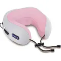 Portable Rechargeable U-Shaped Massage Pillow Car Cervical Massage Pillow, Neck Pillow Home, Travel, Office. 
