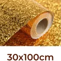 60cm × 200cm Self Adhesive Black / White Marble Sheet for Kitchen - Anti Oil and Heat Resistant Wallpaper. 