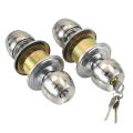 Bedroom door handle without lock bathroom door lock bathroom keyless door lock lock universal household. 