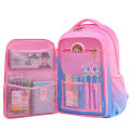 Vibrant Colorful Side Open School Backpack for Kids - Perfect for Grades 3-6. 