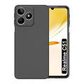 Realme C51/C53 Soft Silicone Back Cover Rock Case – Black. 