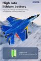 Rc Flying Plane, Model HW-33 Fighter Jet, Material EPP Foam, Colour Red, Blue and Yellow, For Kids. 