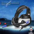 RGB 7.1 Gaming Headphones Wired Gaming Headset With RGB Lights Stereo Surround Voice Noice Cancellation Over Ear Headphones With Mic Soft Earmuffs Easily Compatibility With Nintendo Switch Xbox One PS4 PC & Laptop Headphone - One Click Pick. 