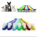 CAT & DOG - TOOTH BRUSH SET DUAL HEAD PET TEETH CLEANER. 