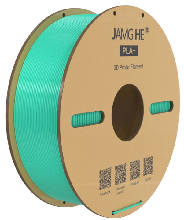 JAMG HE PLA+ 3D Printer Filament 1.75mm 1kg/Roll in Pakistan