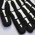 Halloween Skeleton Gloves Keep Warm Touchscreen Luminous Skeleton Warm Gloves. 