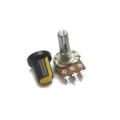 10K Ohm Potentiometer variable resistor with knob. 