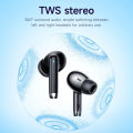 Hoco Eq2 Tws Wireless Bluetooth 5.3 Earphone Touch Control Earbuds with Microphone 13mm Dynamic Coil Speaker Hifi Music Earbuds. 