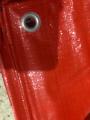 Plastic Tarpal Waterproof Fix Size, Double Coated/Laminated Tarpal,EAGLE EQ-8 Quality,ORANGE/ORANGE, Guaranteed Waterproof for outdoor use. Protects from Rain and Sun. Eyelets every 3.5 feet. Size 8.25'x 11.25' +/-5%.. 
