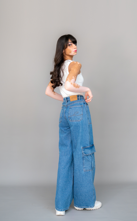 Genie%20Cairo%20Mid%20Wash%20Denim%20Cargo%20Jeans/Pants%20for%20women%20&%20girls%20-%20Image%204