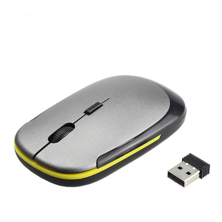 Siberian Mice USB Optical Wireless Computer Mouse 2.4G Receiver Super Slim 1600 DPI