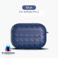 Silicone Braided Protective Case for Pro 2 Earbuds | Shockproof Cover | Scratch Resistant | Carabiner Hook | ST Mobitech. 