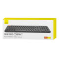 Baseus K01B Bluetooth Keyboard, Wireless Tri-Mode Mini Keyboard for PC, Laptop, iPad with Numeric Keys, Supports Windows/ MacOS/ Linux/ Android. 