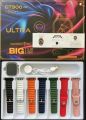 DT900 Ultra Watch, DT900 Ultra Smart Watch with 7 Straps, DT900 Ultra9 Smart Watch 7 in 1 Smartwatch 2.06 inch Full HD Display Screen For Men & Women, DT 900 7 in 1 Strap Ultra 9 Smart Watch - 49MM Dial - Full Touch Display - 7 Different Strap. 
